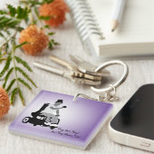 Boccia Girl Hair Up Key ring Sleutelhanger (Voorkant Rechts)