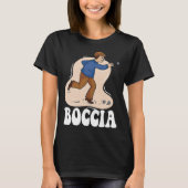 Boccia Player Clothing met Boccia Balls Boccia T-shirt (Voorkant)
