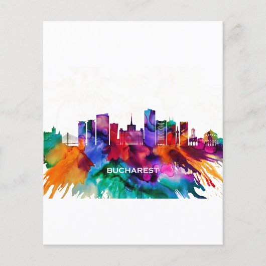 Bocharest Skyline Flyer (Voorkant)