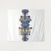Bocharest Skyline Wandkleed (Voorkant (horizontaal))