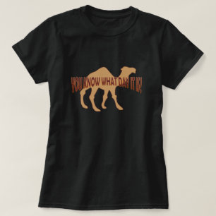 Bochel dag Bochel KAMEEL (WELKE DAG IS HET) T-shirt