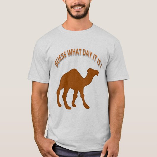 Bochel dag Raad eens welke dag het is ? T-shirt (Voorkant)