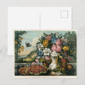  bocht en boomgaard briefkaart (Voorkant / Achterkant)