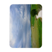 Bochtige weg naar een bestemmingsmagneet rechthoek magneet (Verticaal)