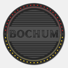 Bochum City Pride Embleem – Duitse identiteit Ronde Sticker