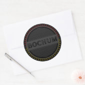 Bochum City Pride Embleem – Duitse identiteit Ronde Sticker (Envelop)