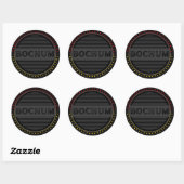 Bochum City Pride Embleem – Duitse identiteit Ronde Sticker (Vel)