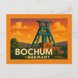 Bochum Duitsland Stad Kunst Briefkaart