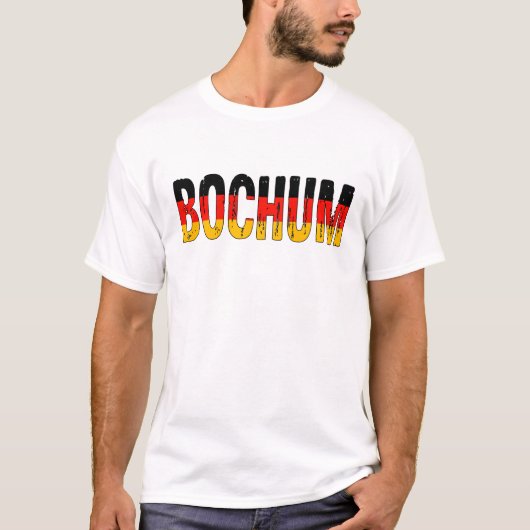 Bochum Duitsland T-shirt (Voorkant)
