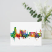 Bochum Germany Skyline Briefkaart (Staand voorkant)