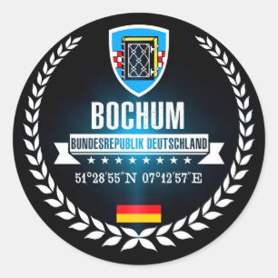 Bochum Ronde Sticker