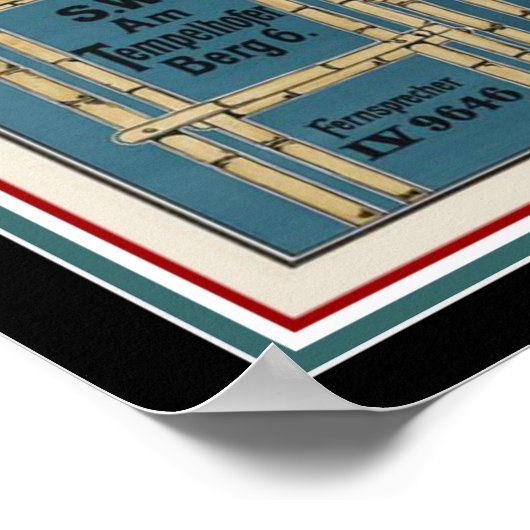 Bock Beer Ad Poster 12 x 16 (Hoek)