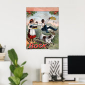  Bock Beer Adverteren Poster (Thuiskantoor)