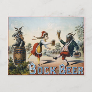 Bock Beer Briefkaart