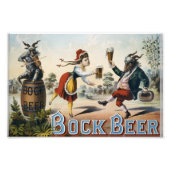  Bock Beer Foto Afdruk (Voorkant)