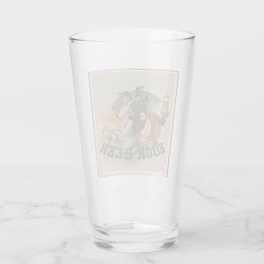 Bock Beer Glas (Achterkant)