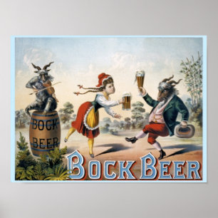 Bock Beer Poster