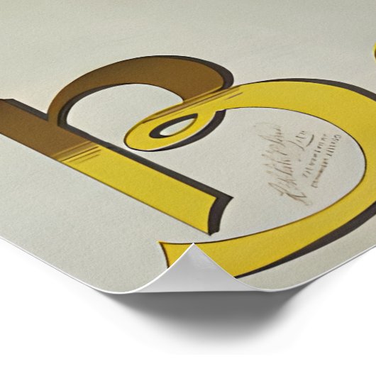 Bock Bierposter Poster (Hoek)