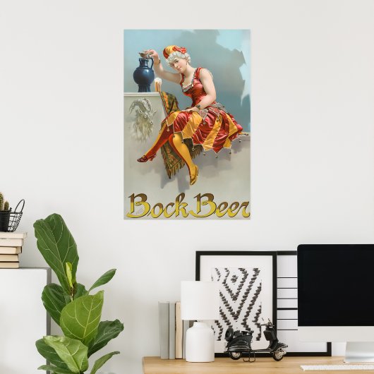 Bock Bierposter Poster (Thuiskantoor)