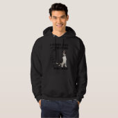 Bocker Quote mam Papa Costume Beagle Cocker Spanie Hoodie (Voorkant volledig)