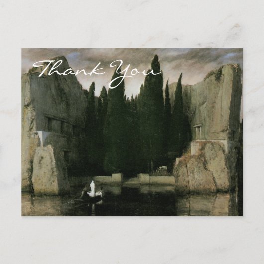Bocklin's Isle of the Dead, derde versie Briefkaart (Voorkant)