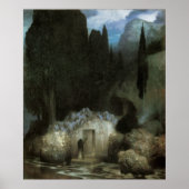 Bocklin's tombe poster (Voorkant)