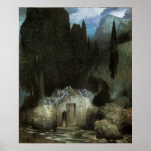 Bocklin's tombe poster