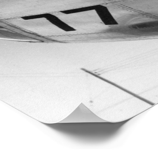 Bockscar Poster (Hoek)