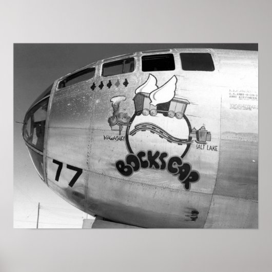 Bockscar Poster (Voorkant)