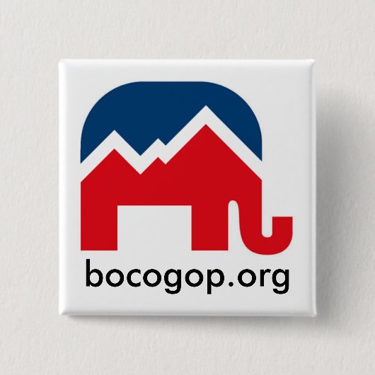bocogop.org-knop vierkante button 5,1 cm (Voorkant)