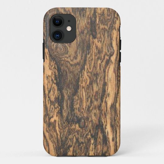 Bocote (hout) Finish Case-Mate iPhone Case (Achterkant)