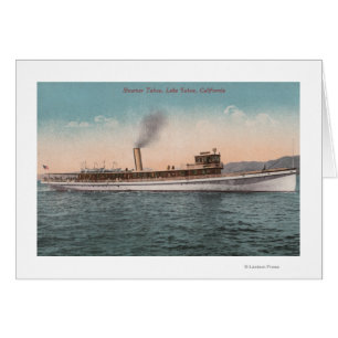 Bod Tahoe, CA - Steamer Tahoe Large Wood Ship