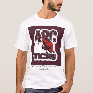 Bod Tick 2004, kampioenschap T Shirt