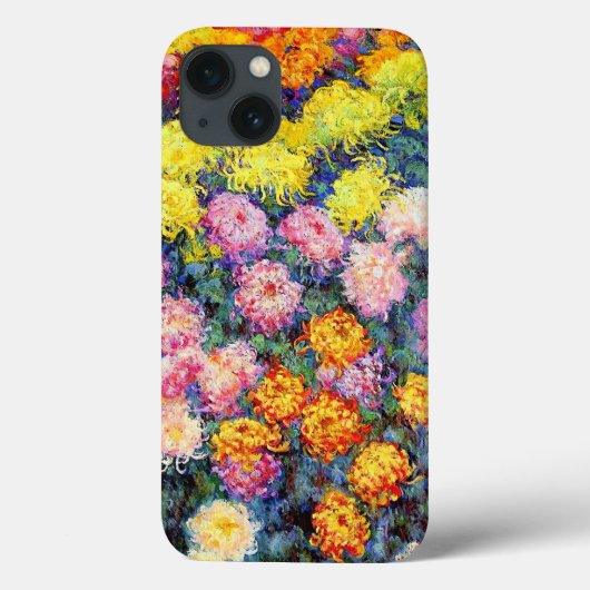 Bod van Chrysanthemums van Monet Case-Mate iPhone Case (Achterkant)