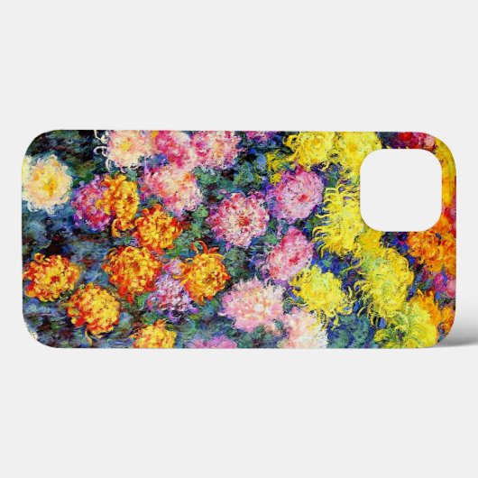 Bod van Chrysanthemums van Monet Case-Mate iPhone Case (Achterkant (horizontaal))
