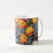 Bod van Chrysanthemums van Monet Koffiemok (Voorkant rechts)