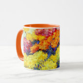 Bod van Chrysanthemums van Monet Mok (Voorkant links)