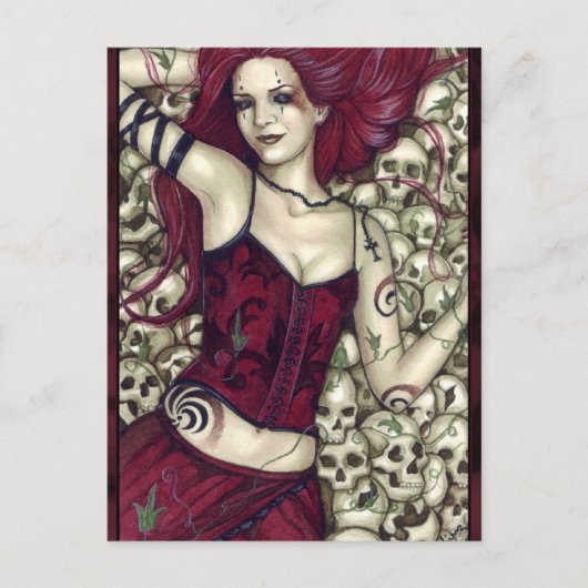 Bod van het Briefkaart van Skulls (Voorkant)