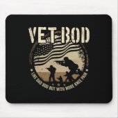 Bod - zoals papa Bod maar meer kniepijn Muismat (Voorkant)