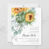 Boda de girasoles de otoño económica pero hermosa (Voorkant)