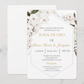 Boda de oro kaart (Voorkant / Achterkant)