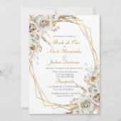 Boda de oro wedding invitation kaart (Voorkant)