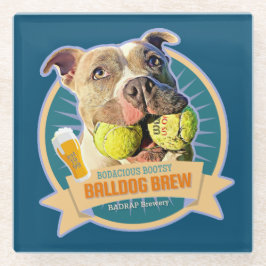 Bodacious Ball dog Beer Label Onderzetter