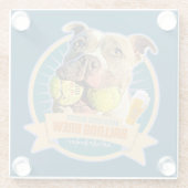 Bodacious Ball dog Beer Label Onderzetter (Achterkant)