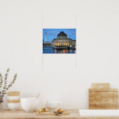 Bode Museum en Fernsehturm in Berlijn Poster (Keuken)