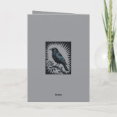 Bode van de Halo Raaf Illustratie Kaart (Achterkant)