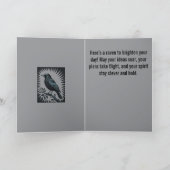 Bode van de Halo Raaf Illustratie Kaart (Binnen)
