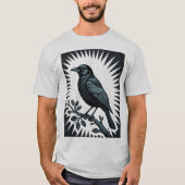 Bode van de Halo Raaf Illustratie T-shirt (Voorkant)