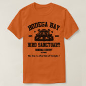 BODEGA BAY BIRD SANCTUARY T-SHIRT (Design voorkant)