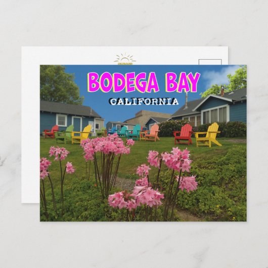 Bodega Bay Briefkaart (Voorkant / Achterkant)